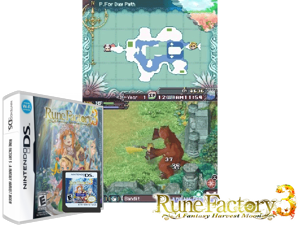 Rune Factory 3 - A Fantasy Harvest Moon (Europe) Cover